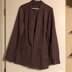Maurice’s Mauve Plus Size blazer